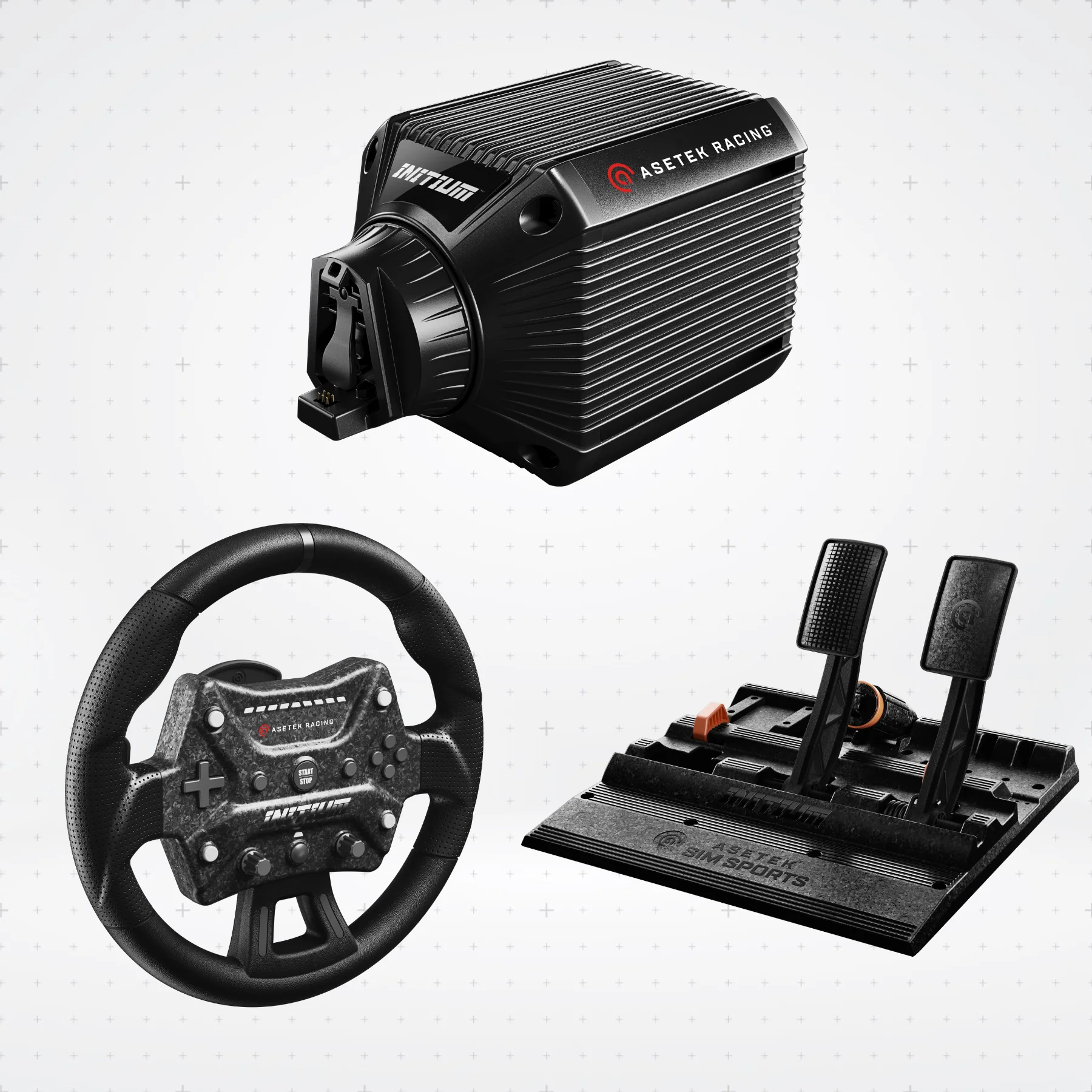 Asetek Initium Sim Racing Bundle