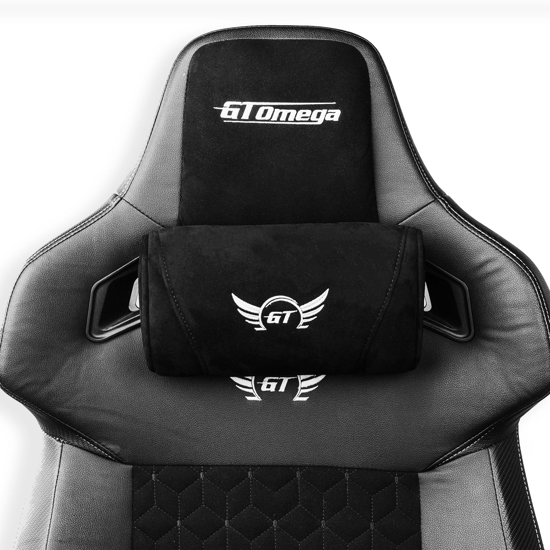 GT Omega Alcantara Headrest - Image 4