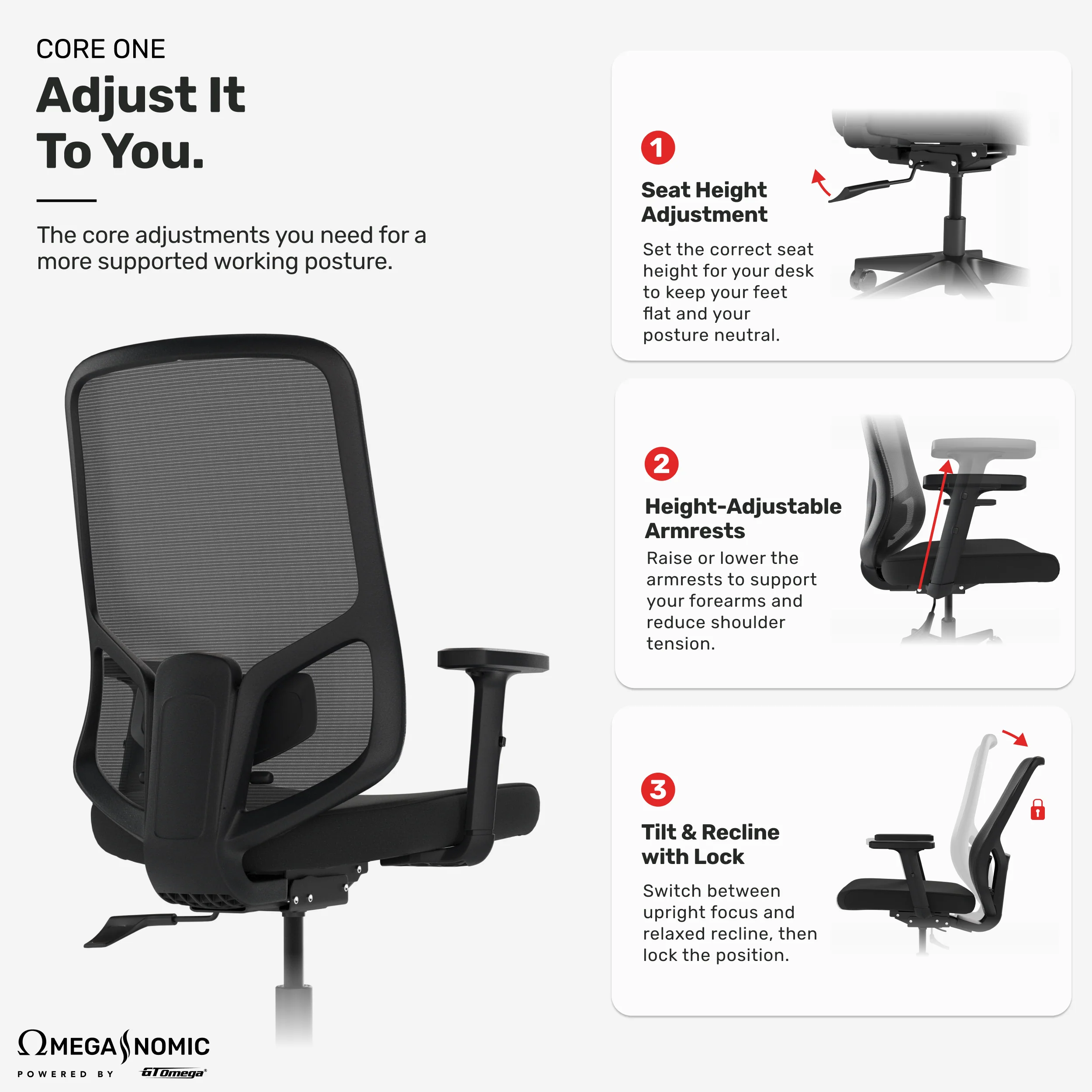 CORE ONE Ergonomic Chair - Image 4
