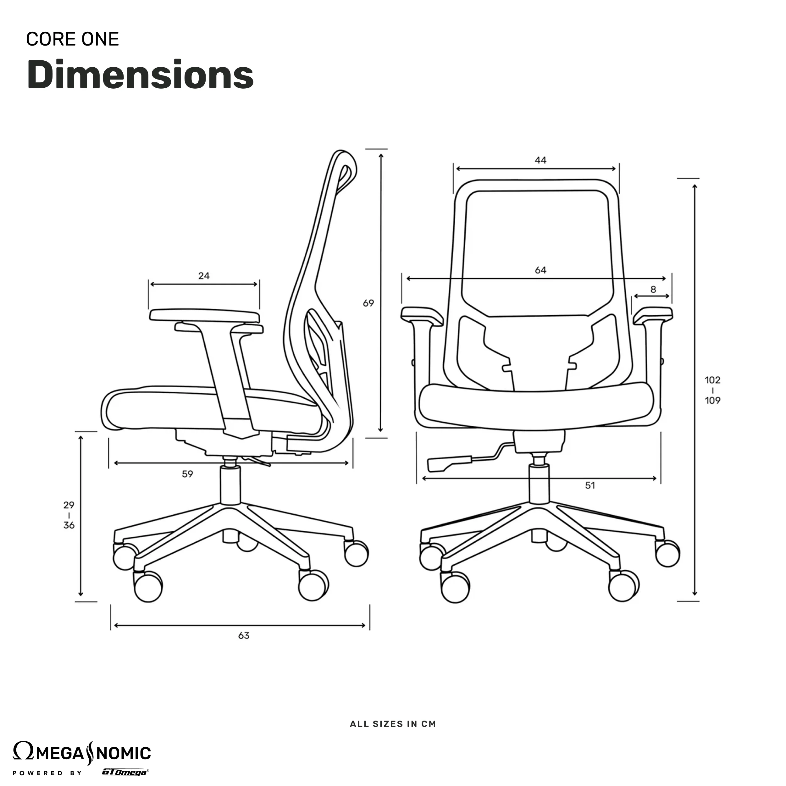 CORE ONE Ergonomic Chair - Image 7
